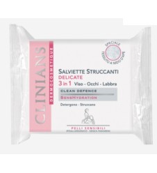 CLINIANS SALVIETTE STRUCCANTI 20 PEZZI