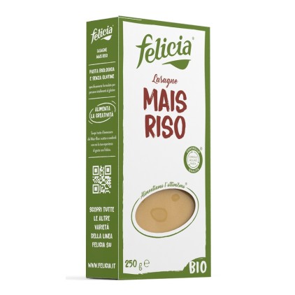 FELICIA Bio Mais Riso Lasagne 250g