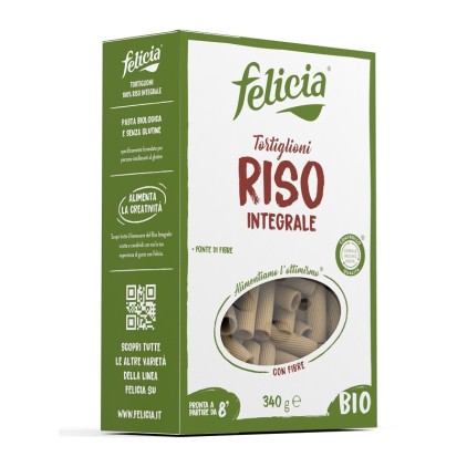 FELICIA Bio Pasta Integrale Tortiglioni 340g