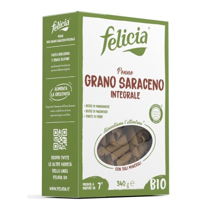 FELICIA Bio Grano Saraceno Penne Rigate 340g