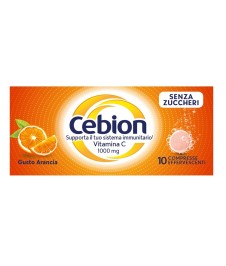 CEBION EFFERVESCENTE VITAMINA C SENZA ZUCCHERO 10 COMPRESSE