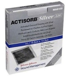 ACTISORB Silver 10,5x10,5  3pz