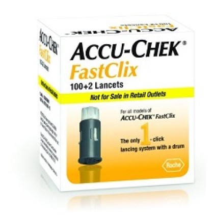 ACCUCHEK Fastclix 102 Lancette