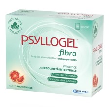 PSYLLOGEL FIBRA ARANCIA ROSSA 20 BUSTINE - Integratore per la regolarità intestinale e l'equilibrio della flora batterica