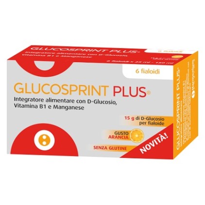 GLUCOSPRINT Plus Arancia 6 Fiale