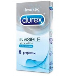 DUREX INVISIBLE 6 PEZZI