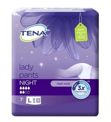 TENA LADY PANTS NIGHT L 7PZ