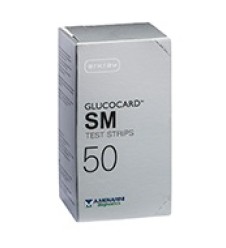 GLUCOCARD SM Test Strips 50pz