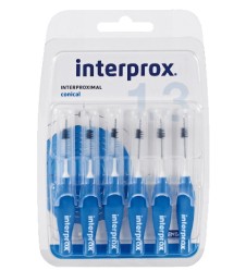 INTERPROX4G Conico Blu 6pz