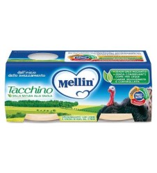 OMO MELLIN Tacchino 2x120g