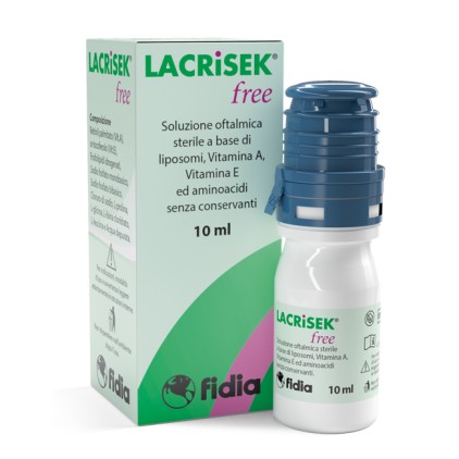 LACRISEK FREE SOLUZIONE OFTALMICA SENZA CONSERVANTI 10ML