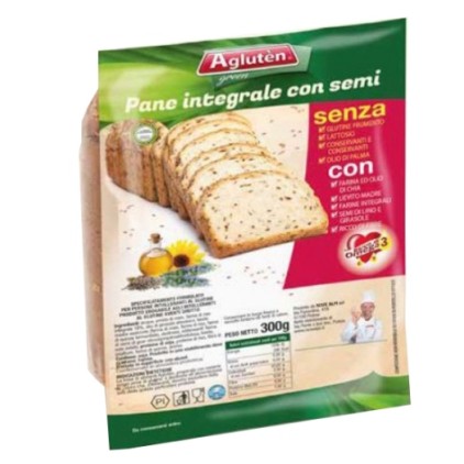 AGLUTEN Pane Int.C/Semi 300g.