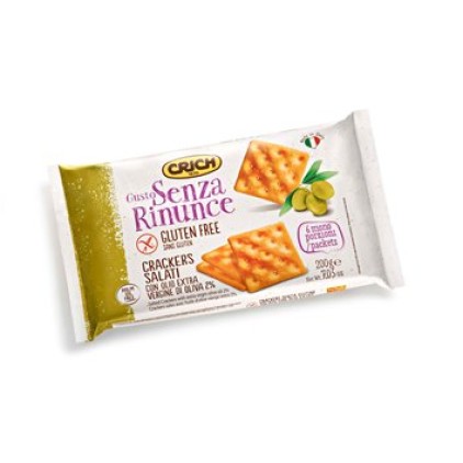 GUSTO S/Rinunce Crackers 200g