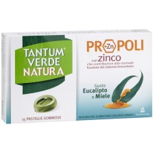 TANTUM VERDE NATURA 15 PASTIGLIE EUCALIPTO&MIELE