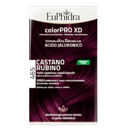EUPHIDRA COLORPRO XD465 CASTANO RUBINO