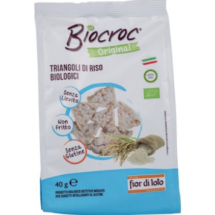 BIOCROC Triangoli Riso Bio 40g