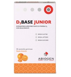 D3BASE JUNIOR 30 CARAMELLE ARANCIA