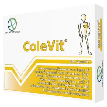 COLEVIT 30 Capsule - Metabolismo del colesterolo e funzionalità dell'apparato cardiovascolare