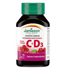 JAMIESON VITAMINA C500+D 75CPR