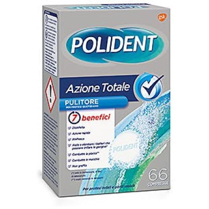 POLIDENT AZIONE TOTALE 66 COMPRESSE