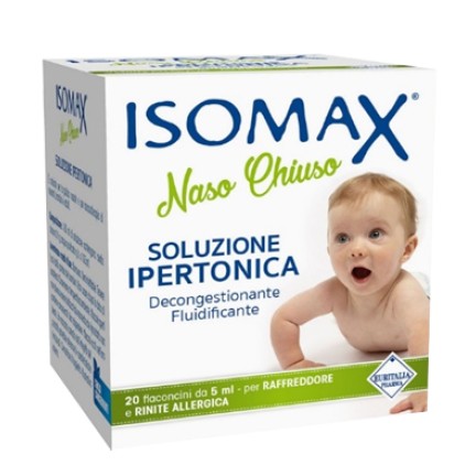 ISOMAX Naso Chiuso Soluzione Ipertonica 3% 20 Flaconcini 5ml
