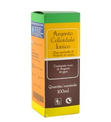 ARGENTO Colloidale Ionico 40PPM 100ml