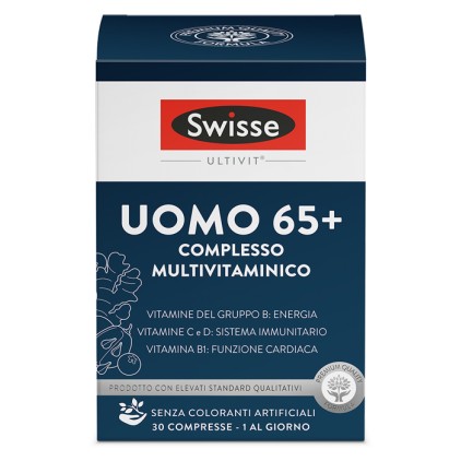 SWISSE UOMO 65+ MULTIVITAMINICO 30 COMPRESSE