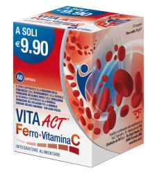 VITA ACT Ferro+Vit C 60 Cps