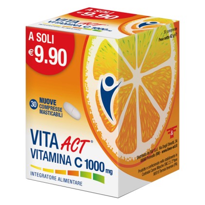 VITA ACT Vitamina C 1000mg 30 Compresse