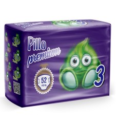 PILLO Prem.3 Midi 4/9Kg 52pz