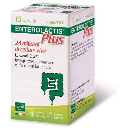 ENTEROLACTIS PLUS 15 CAPSULE