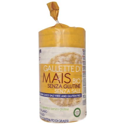 GALLETTE DI MAIS S/SALE BIO