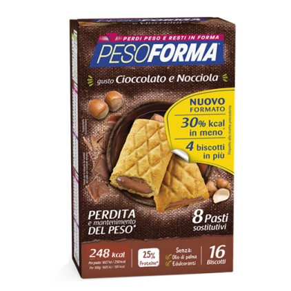 PESOFORMA Bisc.Ciocc/Nocc.528g