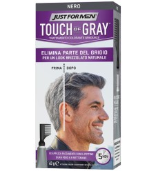 Just For Men TOUCH of GRAY Trattamento Colorante Graduale Nero