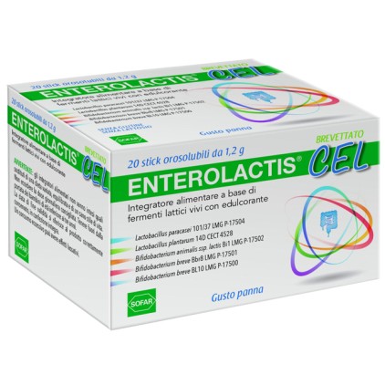 ENTEROLACTIS CEL 20 STICK OROSOLUBILI