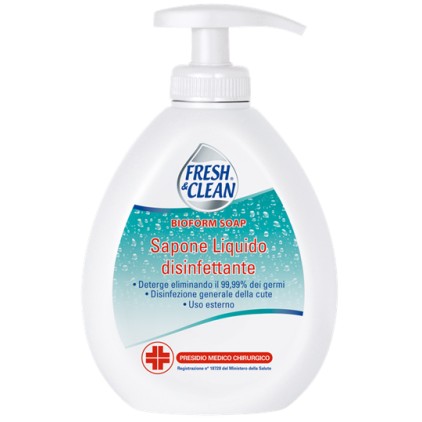 FRESH&CLEAN SAPONE LIQUIDO DISINFETTANTE 300ML