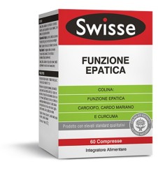 SWISSE DETOX FUNZIONE EPATICA 60 COMPRESSE