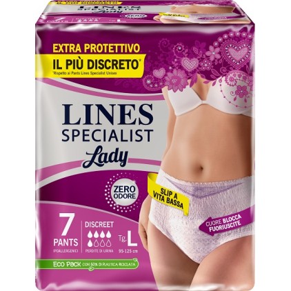 LINES SPEC.Pants Discr.L 7pz