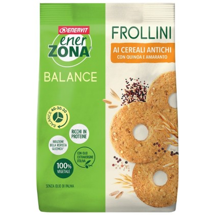 ENERZONA Frollini Vegetali Cereali Antichi 250g