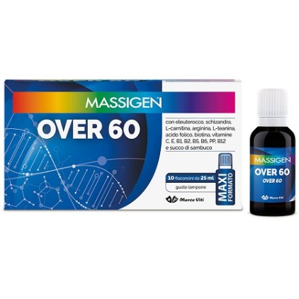 MASSIGEN OVER 60 10 FLACONCINI 25ML