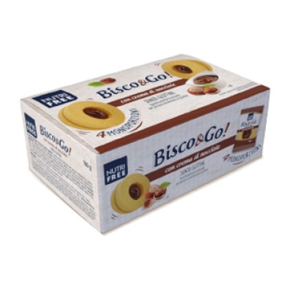 NUTRIFREE Bisco&Go Nocc.4x40g