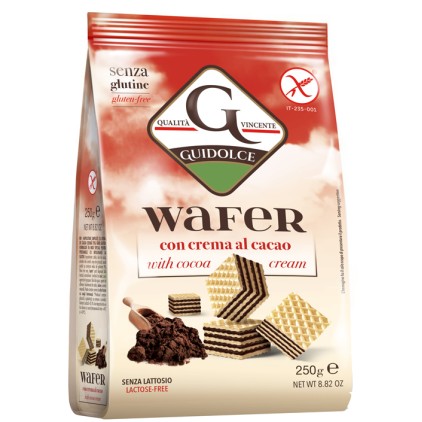 GUIDOLCE Wafer Cacao 250g