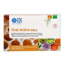 EOS ORAL ACTIVE GOLA 20 Compresse per la funzionalità delle vie respiratorie
