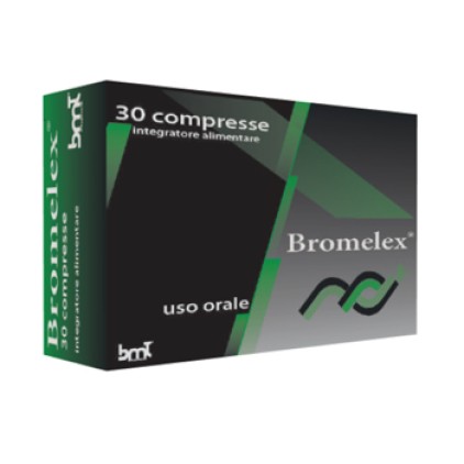 BROMELEX 30 Compresse - Drenaggio dei liquidi corporei e funzione depurativa