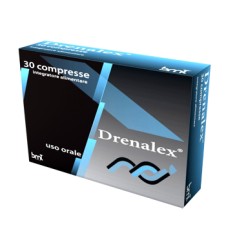 DRENALEX 30 Compresse - Drenaggio dei liquidi corporei e Funzionalità della circolazione venosa e del microcircolo