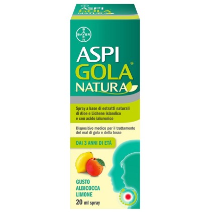 ASPI GOLA Natura Spray Albicocca/Limone 20ml