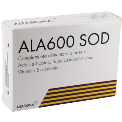 ALA 600 SOD 20 COMPRESSE - Protezione delle cellule dallo stress ossidativo