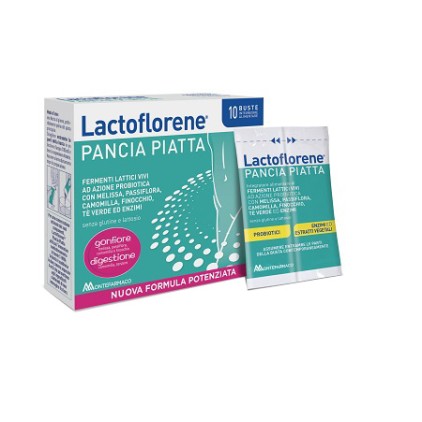 LACTOFLORENE PANCIA PIATTA 10 BUSTE