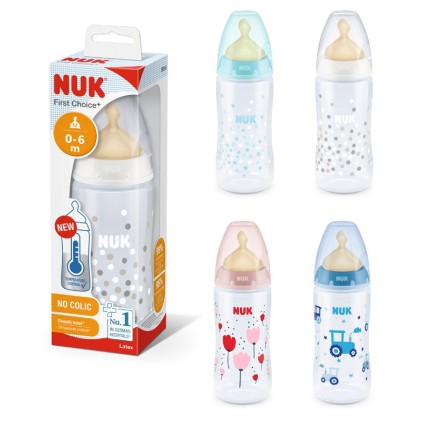 NUK BIBERON TC 300ML LATT0-6M