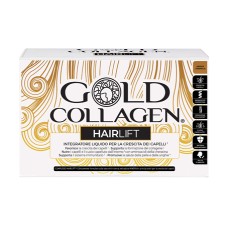 Gold Collagen Hairlift - Integratore per Capelli 10 Flaconi 